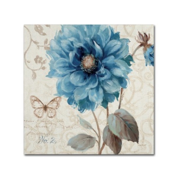 Trademark Fine Art Lisa Audit 'A Blue Note II' Canvas Art, 24x24 WAP0251-C2424GG